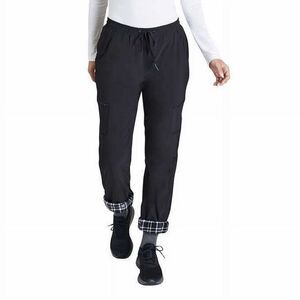 Eddie Bauer Ladies' Size 16 Pull-on Fleece Lined Pant Black Hiking Pants